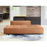 Confection Sofa Brown in Steel Frame