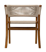 Conrad Chair, Teak with Woven Rope Dining Chairs LOOMLAN By Noir