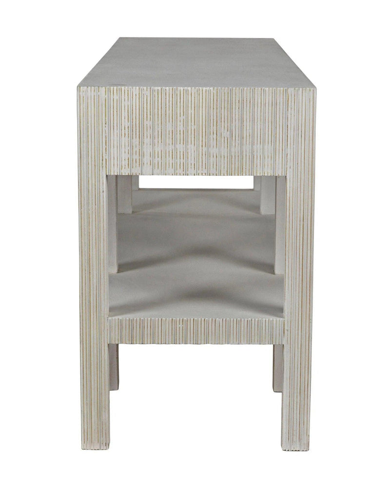 Conrad Console, White Wash Console Tables LOOMLAN By Noir