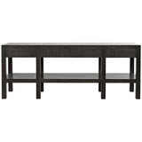 Conrad Wood Black Rectangle Console Table Console Tables LOOMLAN By Noir