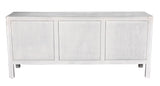 Conrad Wood White Dresser With 9 Drawers Dressers LOOMLAN By Noir