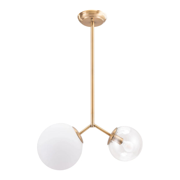 Constance Ceiling Lamp Brass Pendants LOOMLAN By Zuo Modern