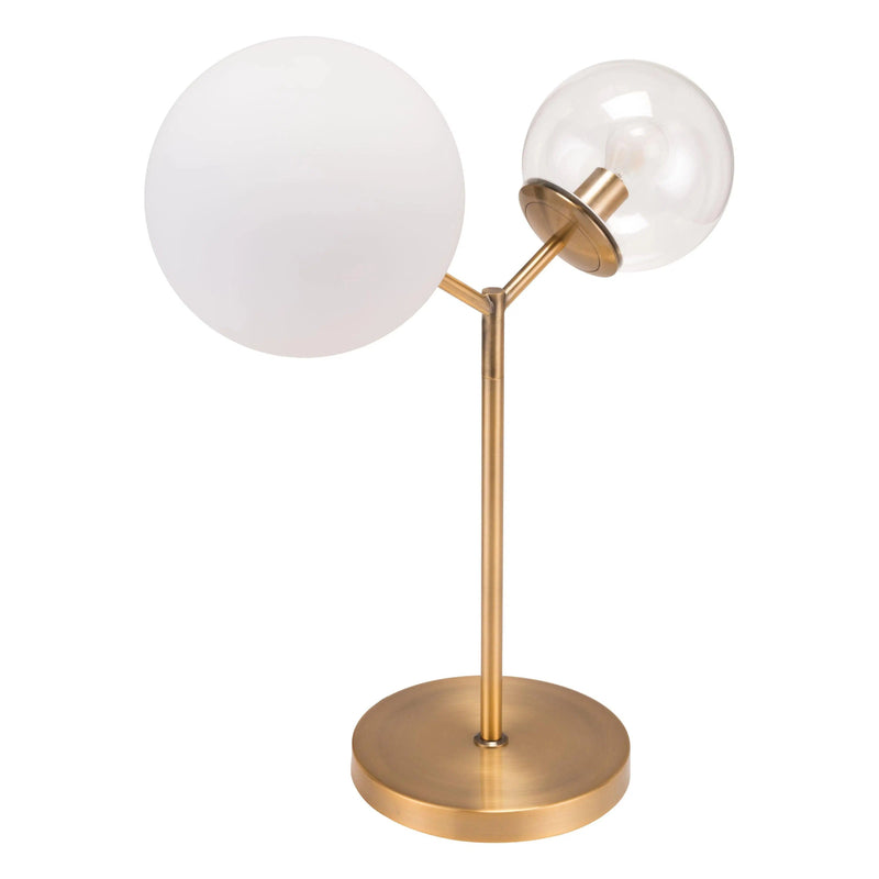 Constance Table Lamp Brass Table Lamps LOOMLAN By Zuo Modern