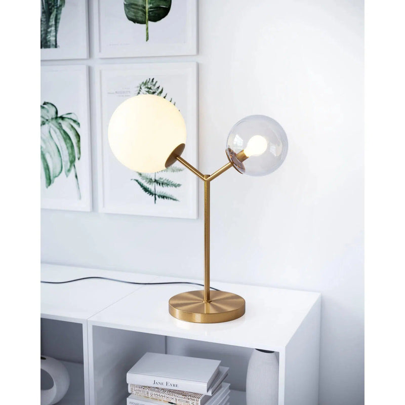 Constance Table Lamp Brass Table Lamps LOOMLAN By Zuo Modern