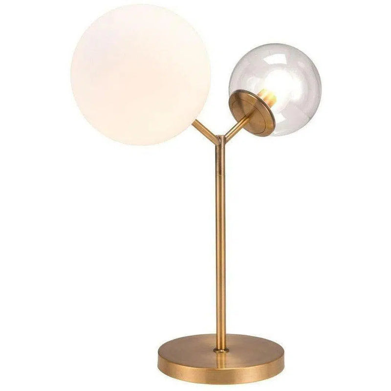 Constance Table Lamp Brass Table Lamps LOOMLAN By Zuo Modern