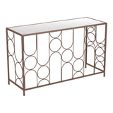 Convale Console Table Bronze Console Tables LOOMLAN By Zuo Modern