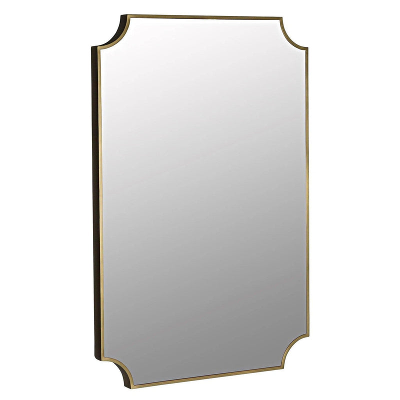 Convexed Steel Vertical Mirror Wall Mirrors LOOMLAN By Noir