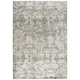 Cool Distressed Gray Kitchen Hallway Runner Rug Area Rugs LOOMLAN By LOOMLAN