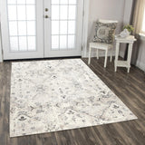 Coop Distressed Beige Kitchen Hallway Runner Rug Area Rugs LOOMLAN By LOOMLAN