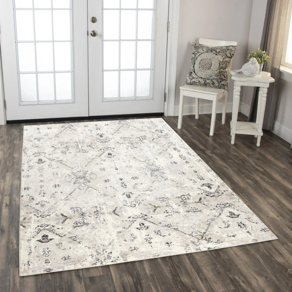 Coop Distressed Beige Kitchen Hallway Runner Rug Area Rugs LOOMLAN By LOOMLAN