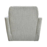 Cooper Swivel Club Chair - Woven Linen Club Chairs LOOMLAN By LH Imports