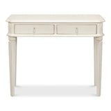 Cora Console Table With Drawers Antique White Console Tables LOOMLAN By Sarreid