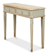 Cora Console Table With Drawers Sage Console Tables LOOMLAN By Sarreid