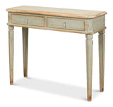 Cora Console Table With Drawers Sage Console Tables LOOMLAN By Sarreid