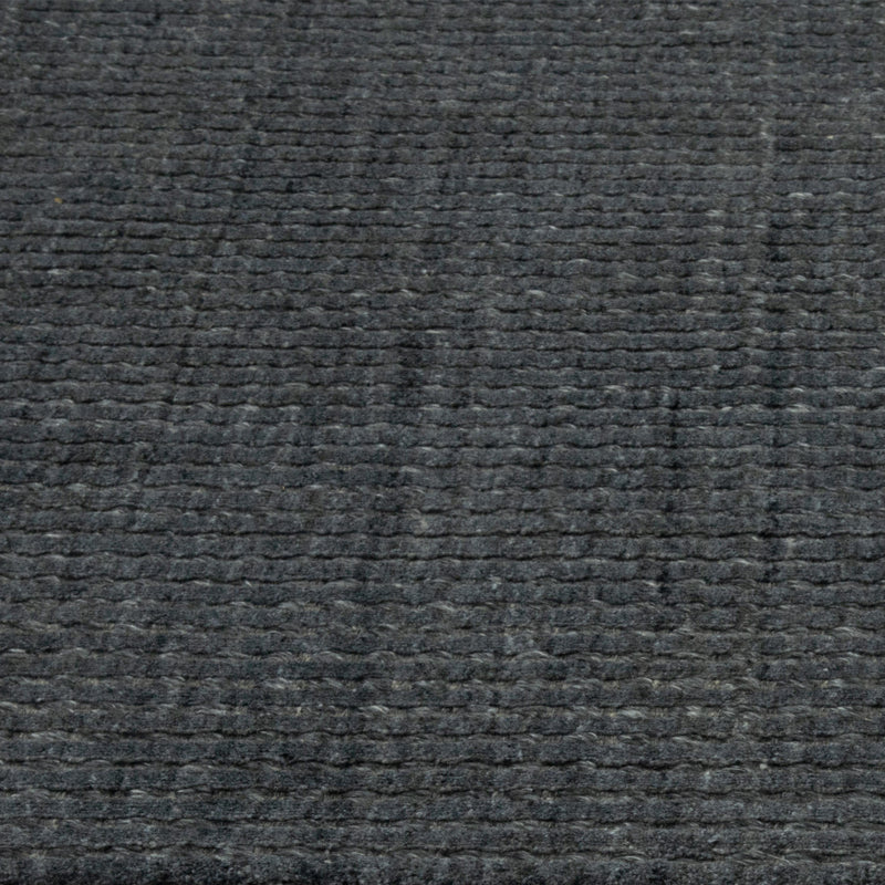 Corb Solid Charcoal Area Rugs For Living Room Area Rugs LOOMLAN By LOOMLAN