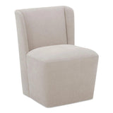 Cormac Rolling Polyester Upholstered Dining Chair