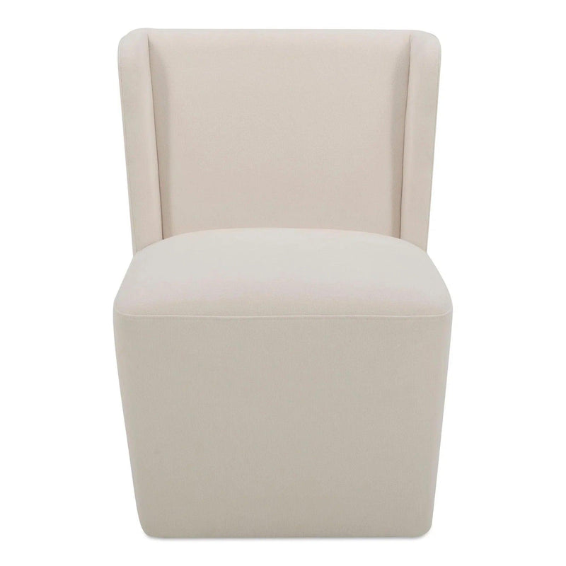 Cormac Rolling Polyester Upholstered Dining Chair