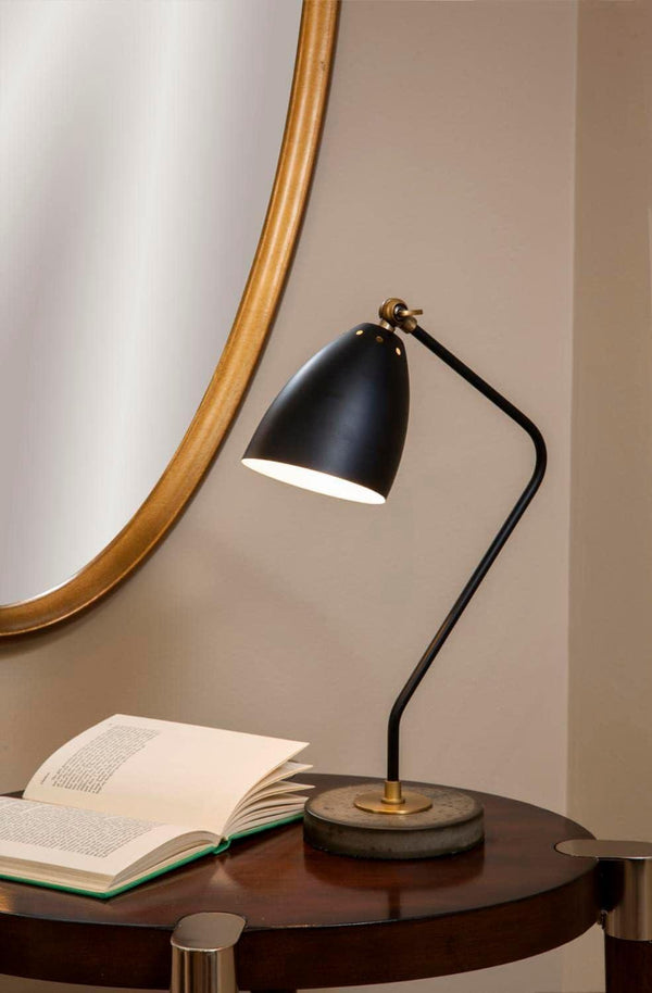 Correll Metal Black Task Lamp Table Lamps LOOMLAN By Bassett Mirror