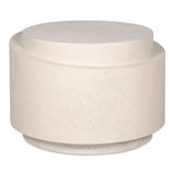 Cosmo Concrete and Stone Outdoor Round Accent Table Outdoor Side Tables LOOMLAN By Moe's Home