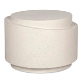 Cosmo Concrete and Stone Outdoor Round Accent Table Outdoor Side Tables LOOMLAN By Moe's Home