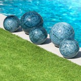 Cosmos Hand Blow Glass Balls (Set of 2)