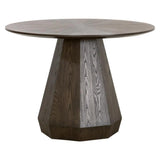 Coulter 42" Round Dining Table Brown Ash Dining Tables LOOMLAN By Essentials For Living