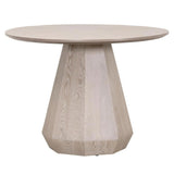 Coulter 42" Round Dining Table Pedestal Base for 4 Dining Tables LOOMLAN By Essentials For Living