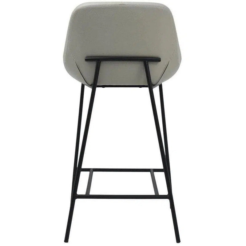 Counter Stool Beige Contemporary Counter Stools LOOMLAN By Moe's Home