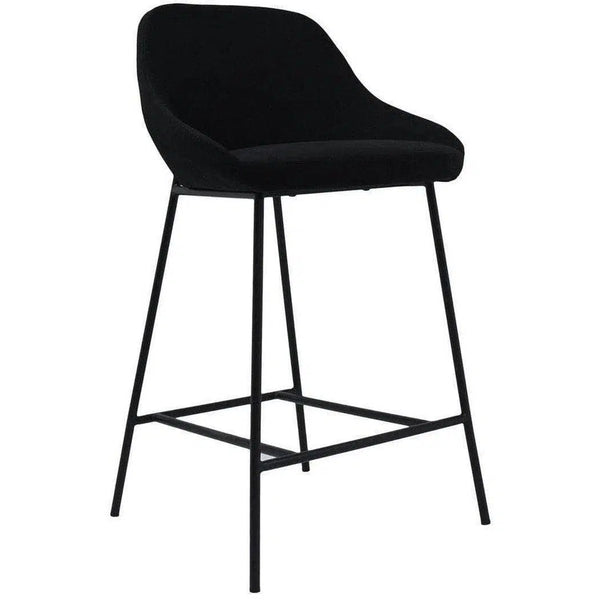 Counter Stool Black Contemporary Counter Stools LOOMLAN By Moe's Home