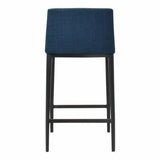 Counter Stool Blue Contemporary Counter Stools LOOMLAN By Moe's Home