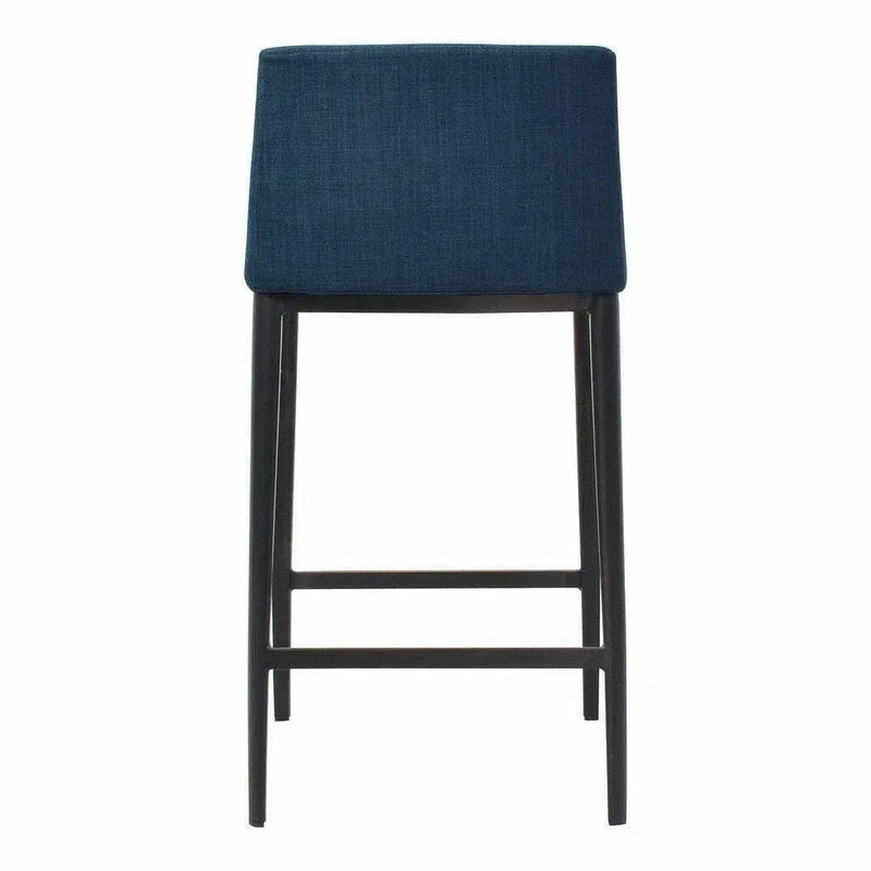 Counter Stool Blue Contemporary Counter Stools LOOMLAN By Moe's Home