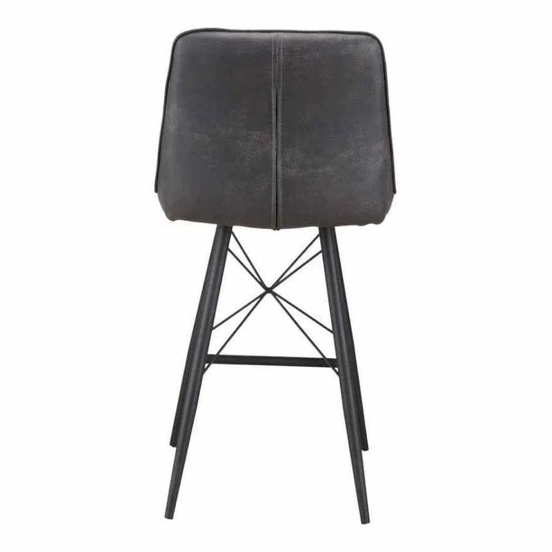 Counter Stool Grey Industrial Counter Stools LOOMLAN By Moe's Home