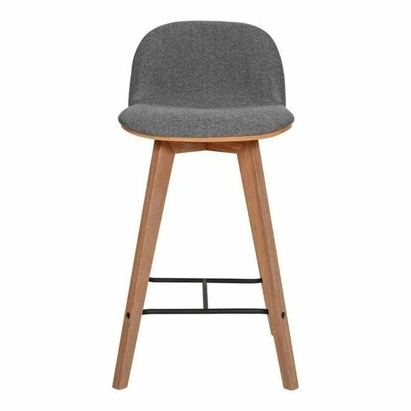 Counter Stool Grey Scandinavian Counter Stools LOOMLAN By Moe's Home