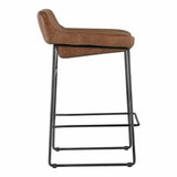 Counter Stool Open Road Brown Contemporary Counter Stools LOOMLAN By Moe's Home