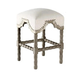 Counterstool San Marcos, French Silver-Bae Porcelain Counter Stools LOOMLAN By Peninsula Home