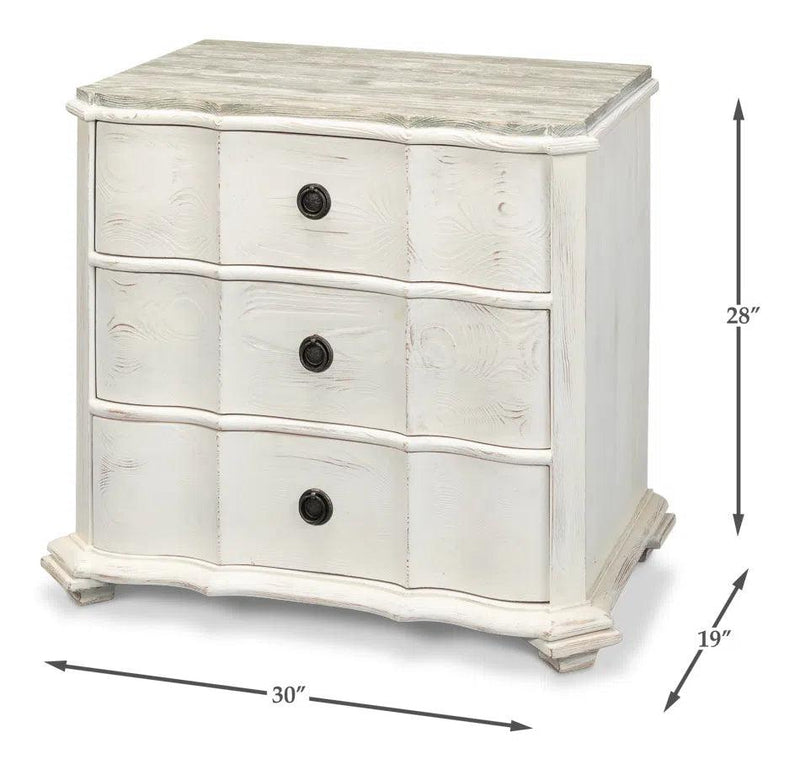 Courbee Bungalow Nightstand Nightstands LOOMLAN By Sarreid