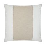Courchevel Swan Faux Fur White Large Throw Pillow With Insert Throw Pillows LOOMLAN By D.V. Kap