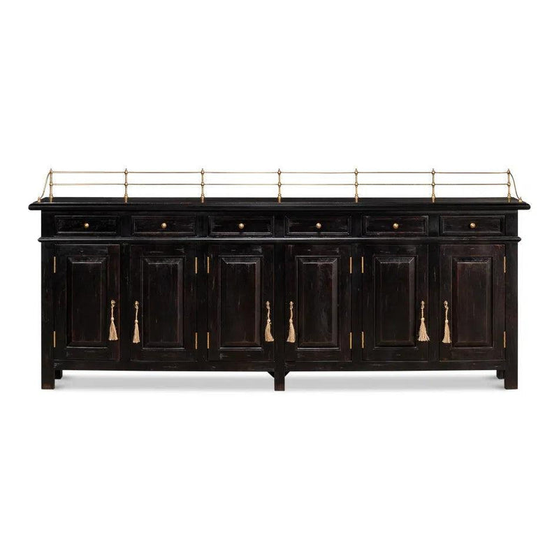 Covent Gardens Sideboard Ebony Sideboards LOOMLAN By Sarreid