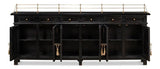 Covent Gardens Sideboard Ebony Sideboards LOOMLAN By Sarreid