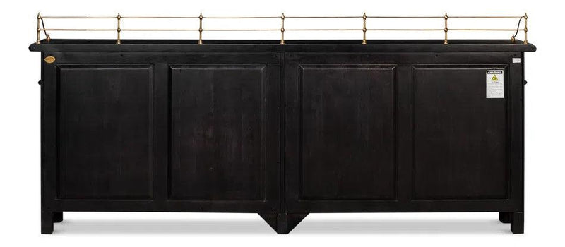 Covent Gardens Sideboard Ebony Sideboards LOOMLAN By Sarreid