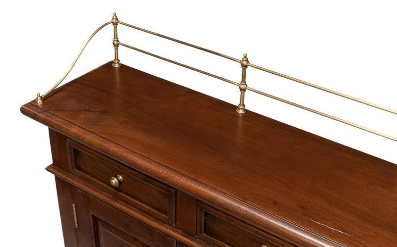 Covent Gardens Sideboard Walnut Sideboards LOOMLAN By Sarreid