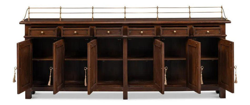 Covent Gardens Sideboard Walnut Sideboards LOOMLAN By Sarreid