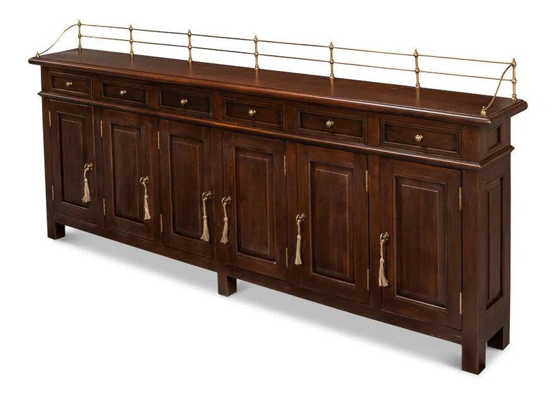 Covent Gardens Sideboard Walnut Sideboards LOOMLAN By Sarreid