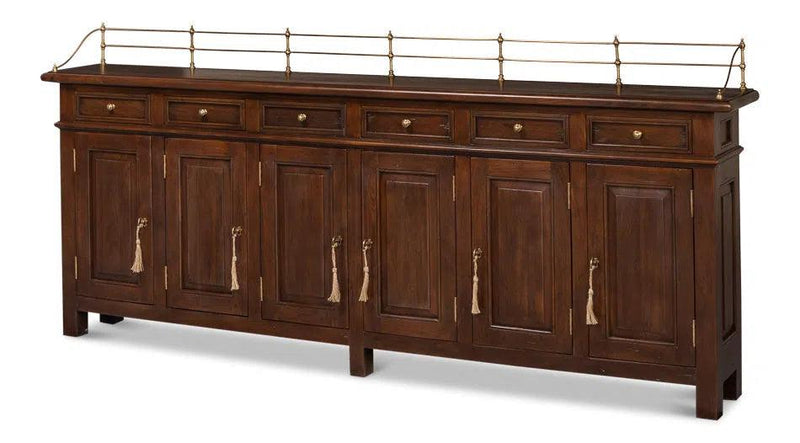 Covent Gardens Sideboard Walnut Sideboards LOOMLAN By Sarreid