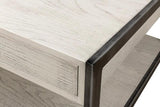 Covet Cocktail Coffee Table With Drawers and Storage Shelf Coffee Tables LOOMLAN By Sarreid