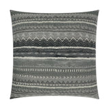 Crafting Smoke Grey Large Throw Pillow With Insert Throw Pillows LOOMLAN By D.V. Kap