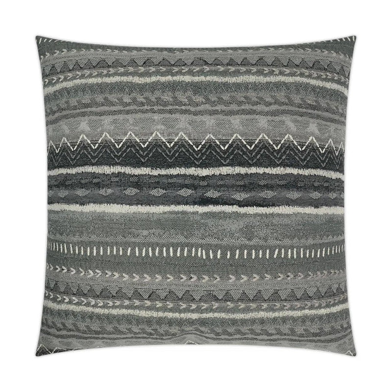 Crafting Smoke Grey Large Throw Pillow With Insert Throw Pillows LOOMLAN By D.V. Kap