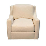 Cream Swivel Club Chair Sophie Zion Hot & Bae Porcelain Club Chairs LOOMLAN By Peninsula Home