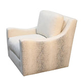 Cream Swivel Club Chair Sophie Zion Hot & Bae Porcelain Club Chairs LOOMLAN By Peninsula Home