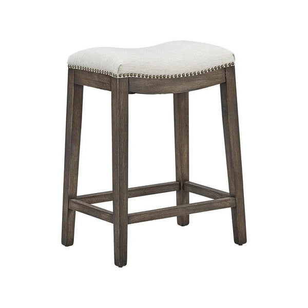 Creams Counter Stool Counter Stools LOOMLAN By Furniture Classics